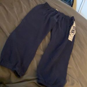 Kids pink brand sweatpants
